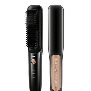 Black Hair Straightener Comb